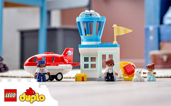 LEGO® DUPLO 10961 Flugzeug und Flughafen