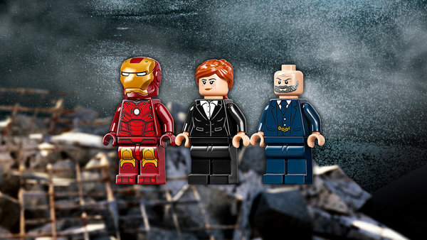 LEGO® Super Heroes 76190 Iron Man und das Chaos durch Iron Monger