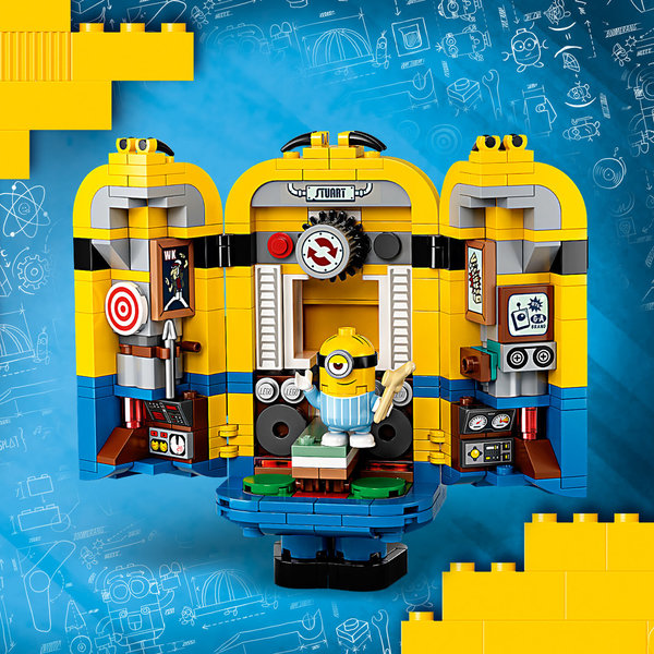LEGO® Minions: The Rise of Gru 75551 Minions-Figuren Bauset mit Versteck