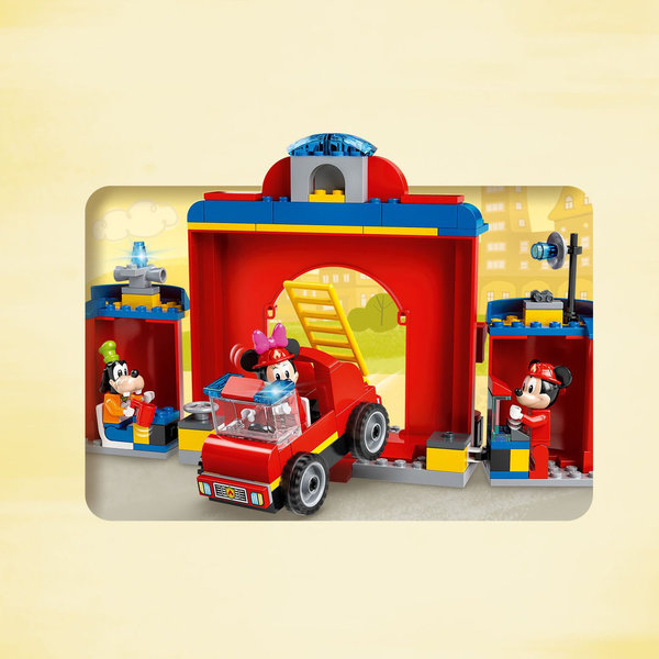 LEGO® Mickey and Friends 10776 Mickys Feuerwehrstation und Feuerwehrauto