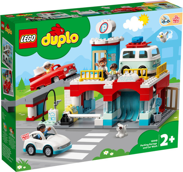 LEGO® DUPLO 10948 Parkhaus mit Autowaschanlage