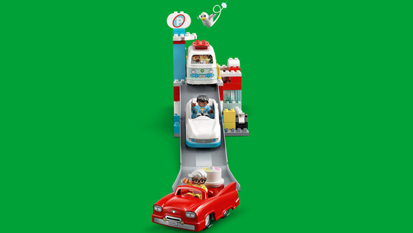 LEGO® DUPLO 10948 Parkhaus mit Autowaschanlage