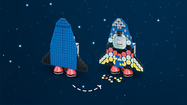 LEGO® Dots 41936 Raketen Stiftehalter