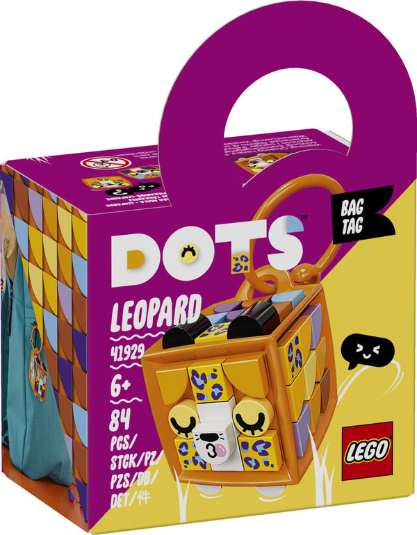 LEGO® Dots 41929 Taschenanhänger Leopard