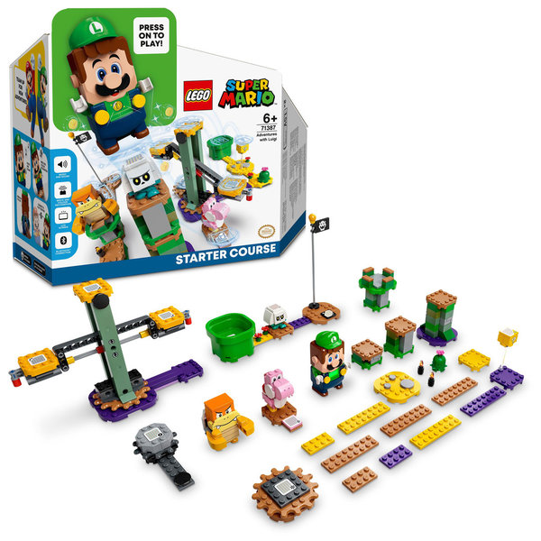 LEGO® Super Mario 71387 Abenteuer mit Luigi – Starterset