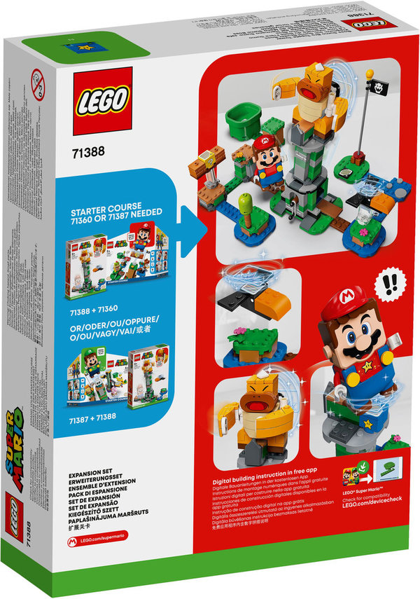 LEGO® Super Mario 71388 Kippturm mit Sumo-Bruder-Boss