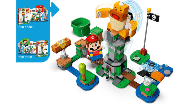 LEGO® Super Mario 71388 Kippturm mit Sumo-Bruder-Boss