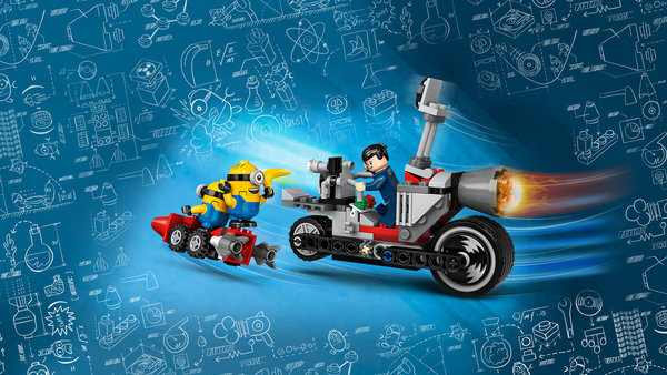 LEGO® Minions: The Rise of Gru 75549 Unaufhaltsame Motorrad-Jagd
