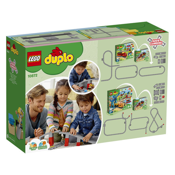 LEGO® Duplo 10872 Eisenbahnbrcke und Schienen