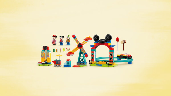LEGO® Disney 10778 Mickey, Minnie and Goofy at the Carnival