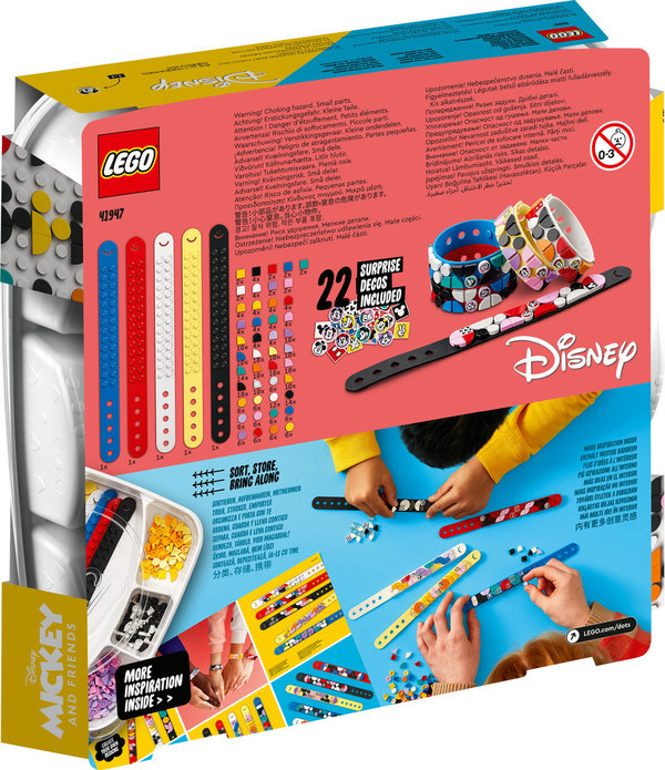 LEGO® DOTS 41947 Mickys Armband-Kreativset