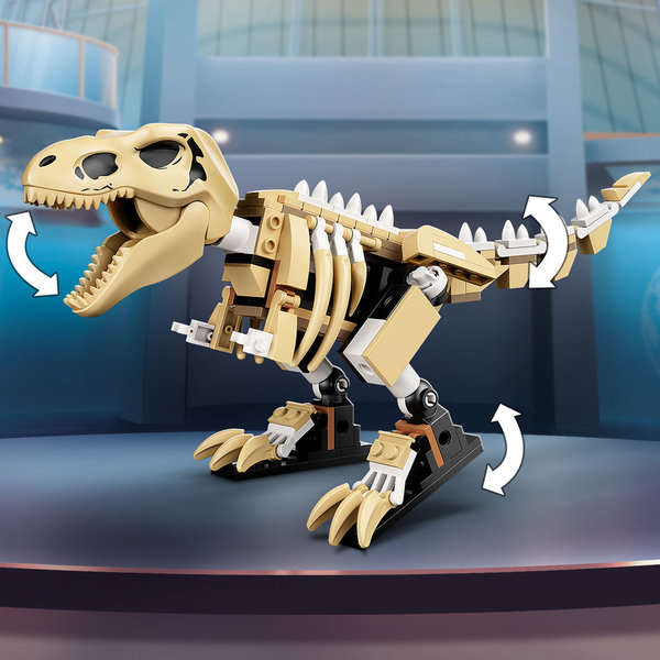LEGO® Jurassic World 76940 T. Rex-Skelett in der Fossilienausstellung