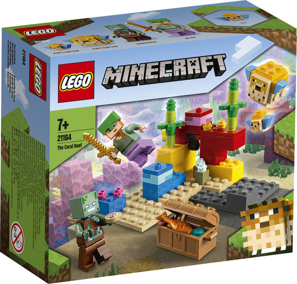 LEGO® Minecraft 21164 Das Korallenriff