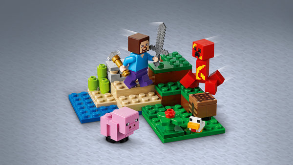 LEGO® Minecraft 21177 Der Hinterhalt des Creeper