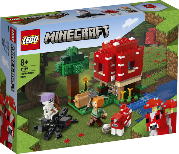 LEGO® Minecraft 21179 Das Pilzhaus
