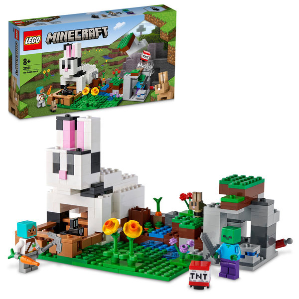 LEGO® Minecraft 21181 Die Kaninchenranch