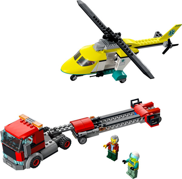 LEGO® City 60343 Hubschrauber Transporter