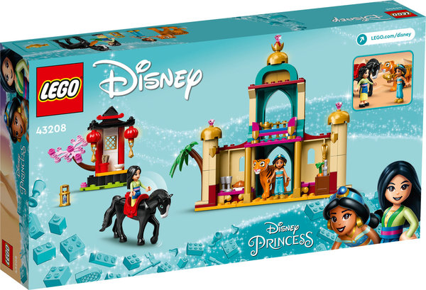 LEGO® Disney 43208 Jasmins und Mulans Abenteuer